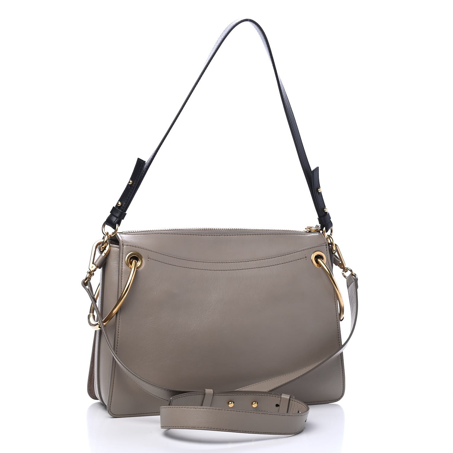 Chloe Calfskin Suede Small Roy Bag Motty Grey 2 of 6