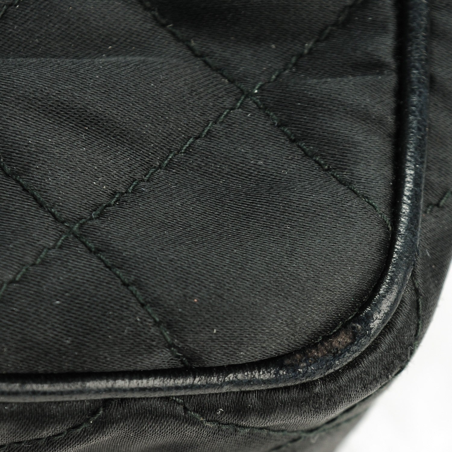 Chanel Quilted Satin Camera Bag Black 10 of 10