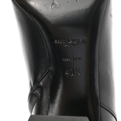 Saint Laurent Nappa Vendome Loulou Ankle Zip Boot 40.5 Black 6 of 13