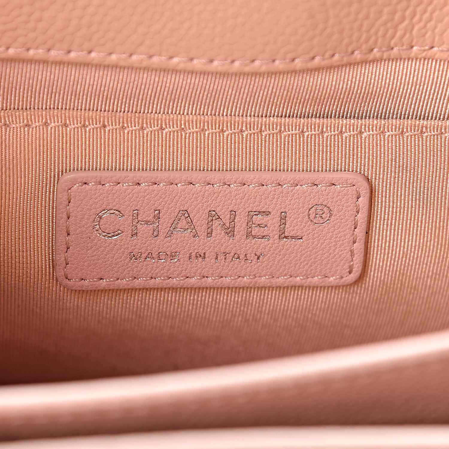 Chanel Caviar Quilted CC Box Flap Light Pink 6 of 10