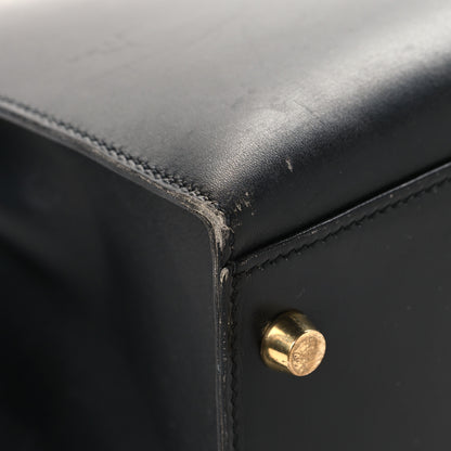 Hermes Box Kelly Sellier 32 Black 10 of 14