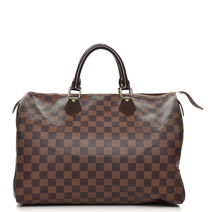 Louis Vuitton Damier Ebene Speedy 35 1 of 11