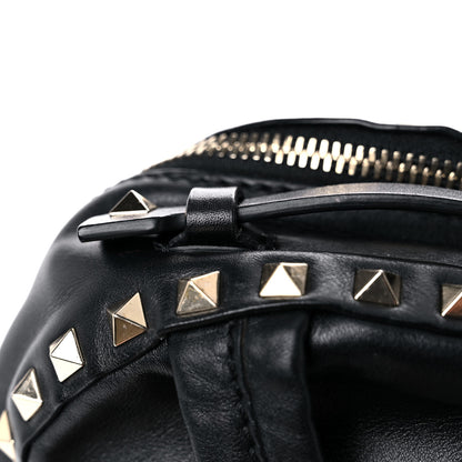 Valentino Garavani Calfskin Mini Rockstud Backpack Black 11 of 12