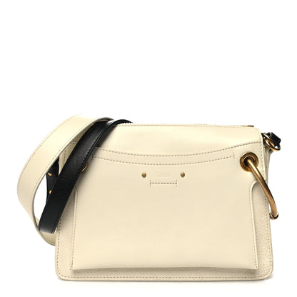 Chloe Calfskin Medium Roy Bag Natural White 1 of 12