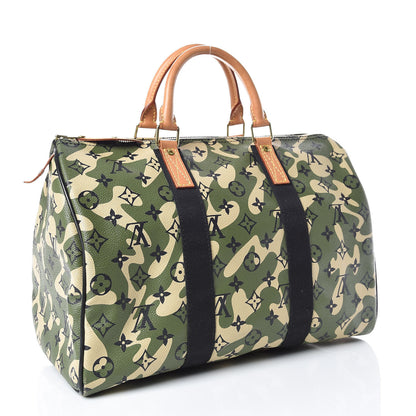 Louis Vuitton Monogramouflage Speedy 35 3 of 16