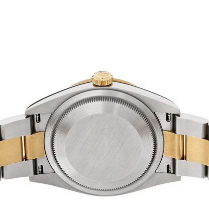 Rolex Stainless Steel 18K Yellow Gold 36mm Oyster Perpetual Explorer Watch Black 124273 4 of 4