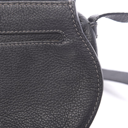 Chloe Calfskin Mini Marcie Round Crossbody Bag Black 13 of 17