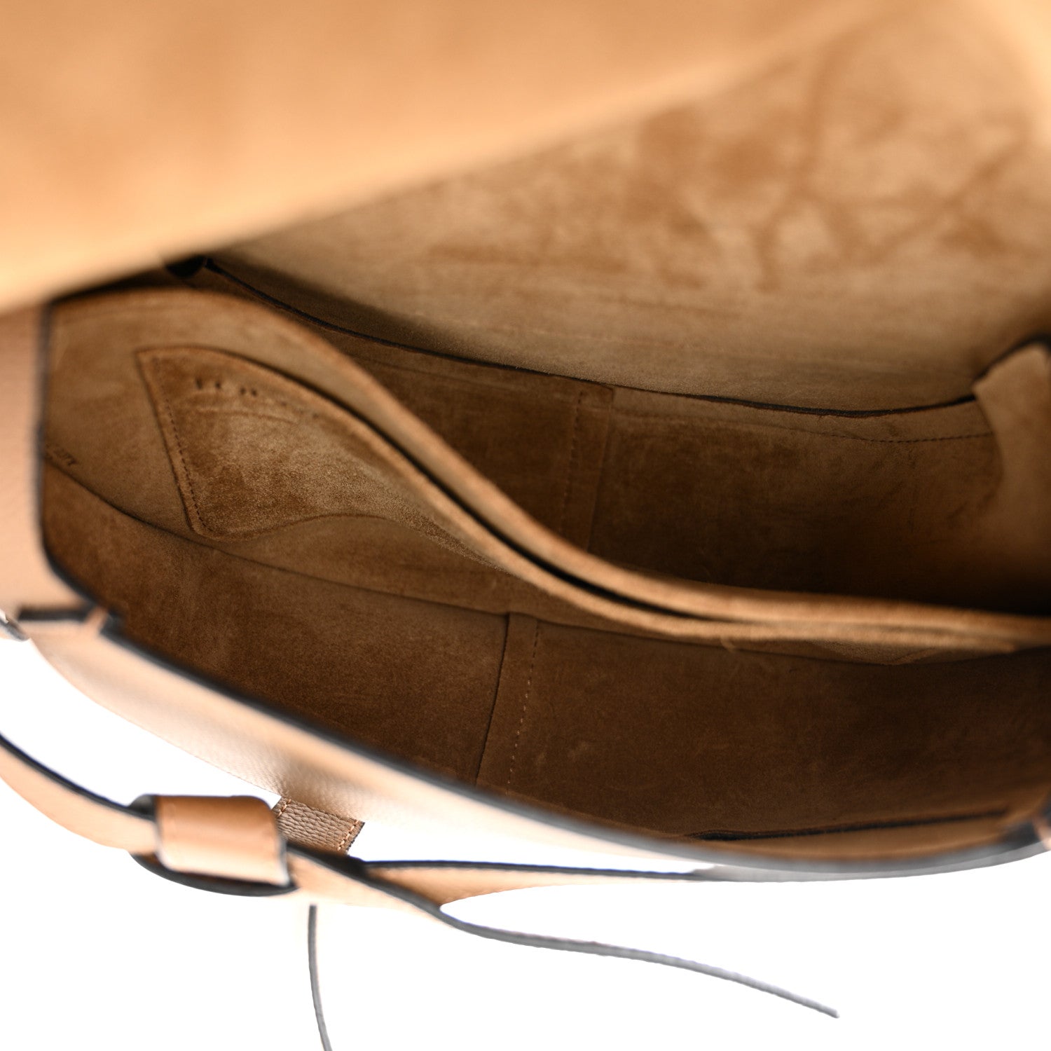 Loewe Grained Calfskin Small Gate Crossbody Bag Oak 5 of 11