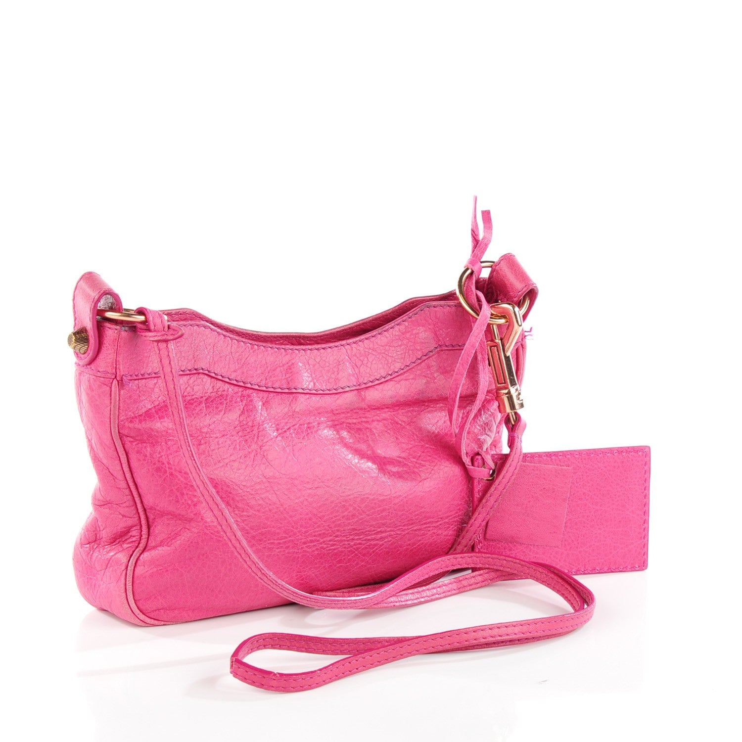 Balenciaga Agneau Giant 12 Rose Gold Hardware Hip Cyclamen 3 of 8