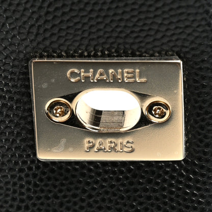 Chanel Caviar Quilted Extra Mini Coco Handle Flap Black 7 of 12