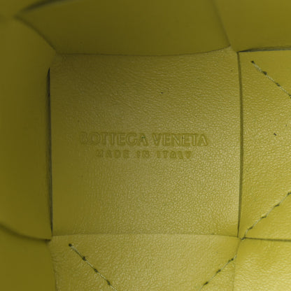 Bottega Veneta Nappa Maxi Intrecciato Mini Cassette Bucket Bag Kiwi 6 of 9