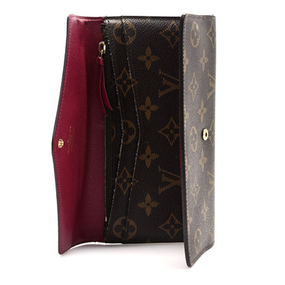 Louis Vuitton Monogram Josephine Wallet Fuchsia 5 of 8