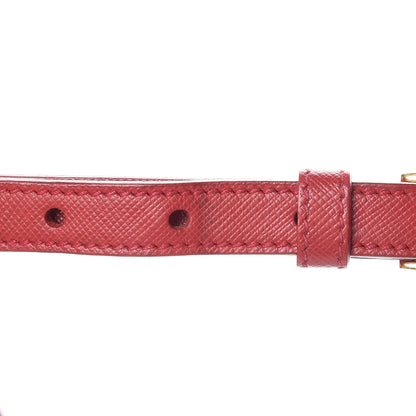 Prada Saffiano Small Galleria Double Zip Tote Fuoco 26 of 26