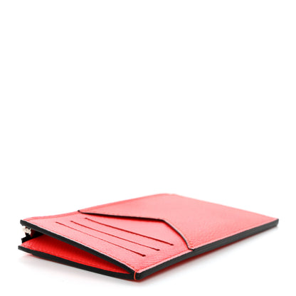 Louis Vuitton Taigarama Coin Card Holder Fire Red 4 of 7