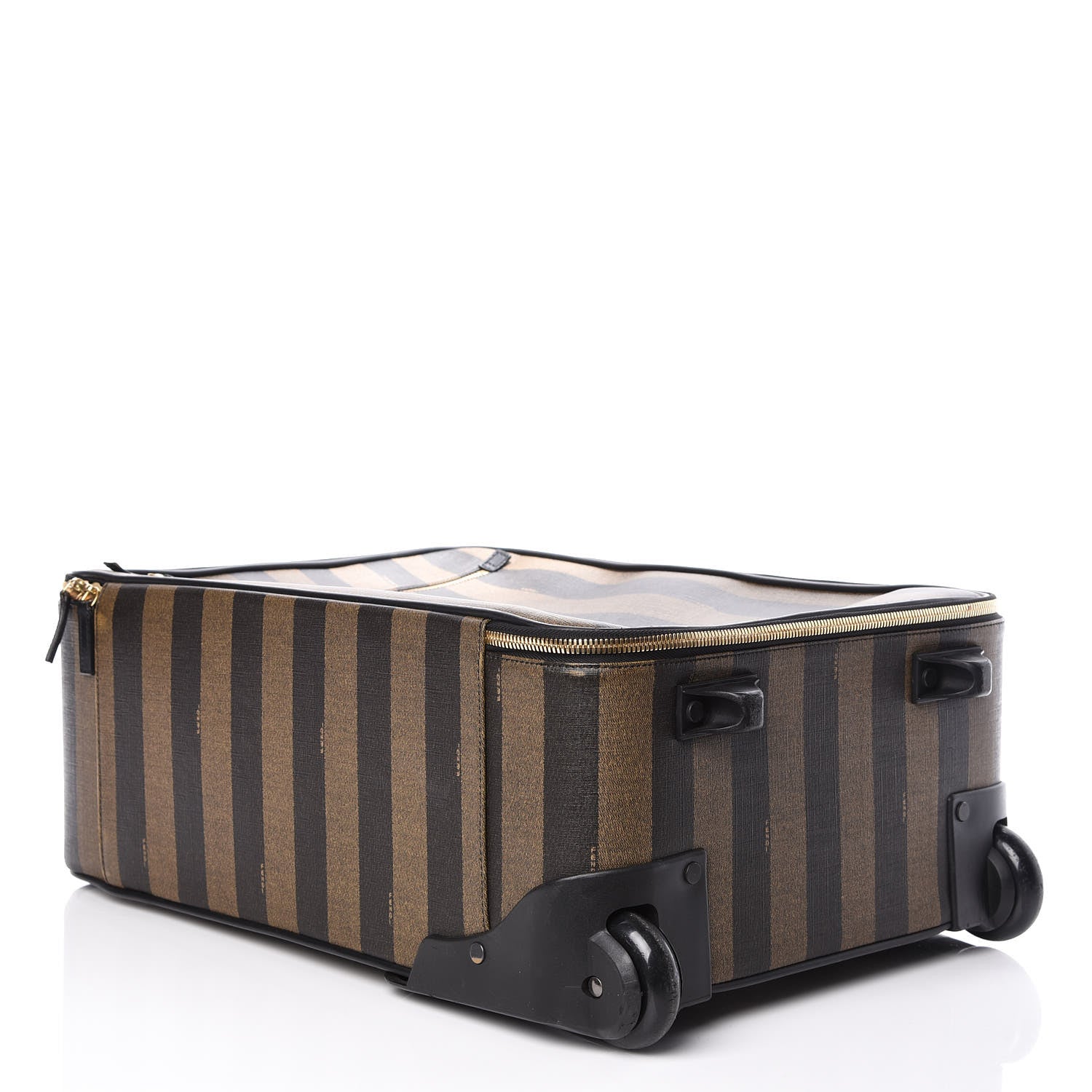 Fendi Pequin Spalmati Carry On Luggage Tobacco 4 of 14