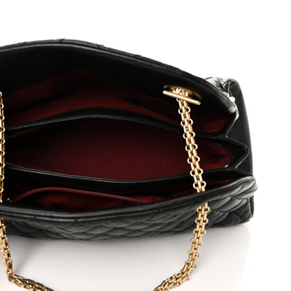 Chanel Aged Calfskin Medium Just Mademoiselle Black 5 of 10