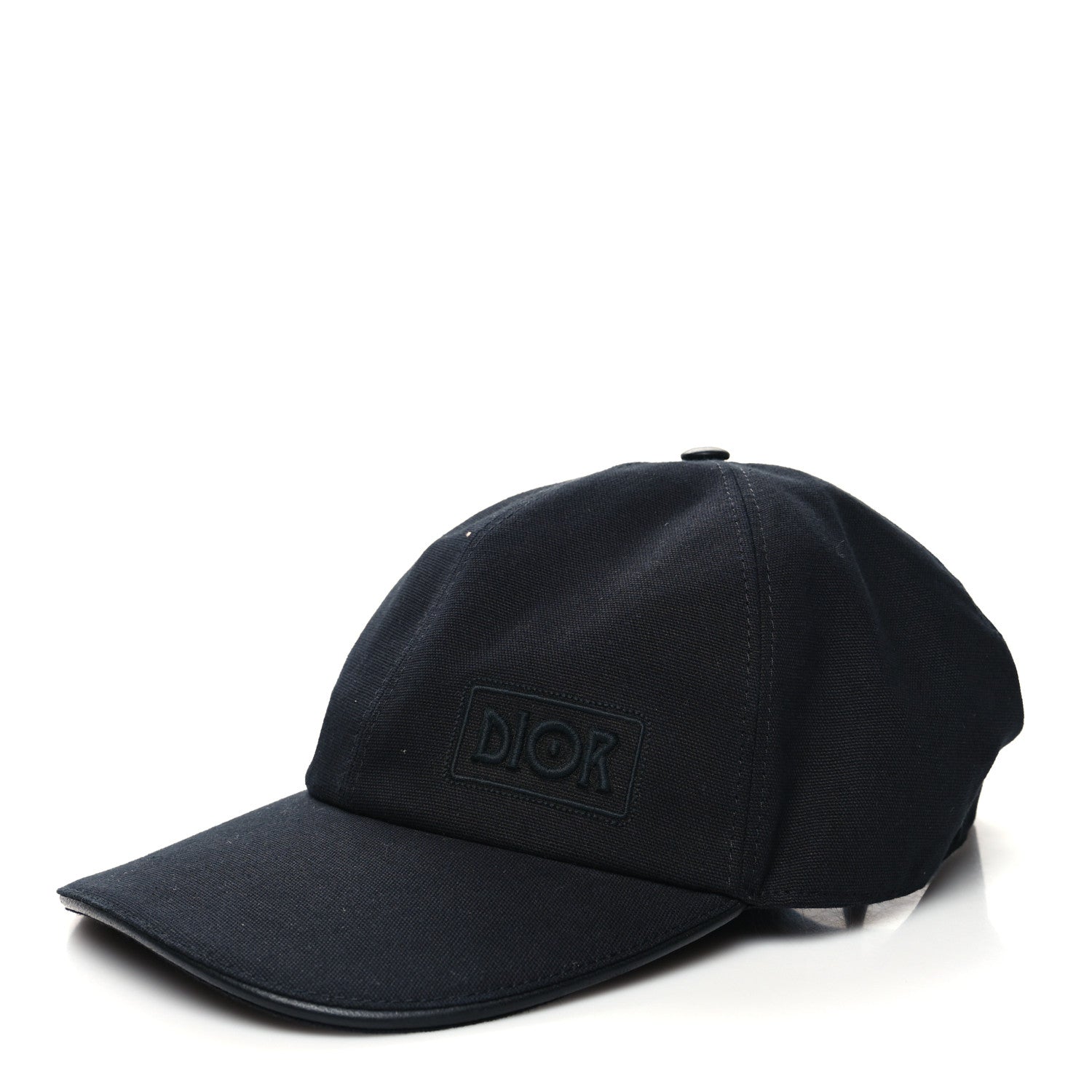 Christian Dior Cotton Embroidered Baseball Cap L Black 1 of 7