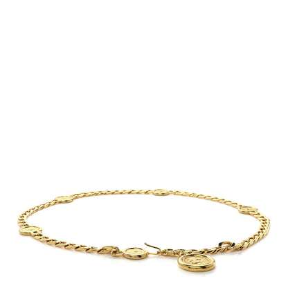 Chanel CC Coin Chain Belt Gold 2 of 5