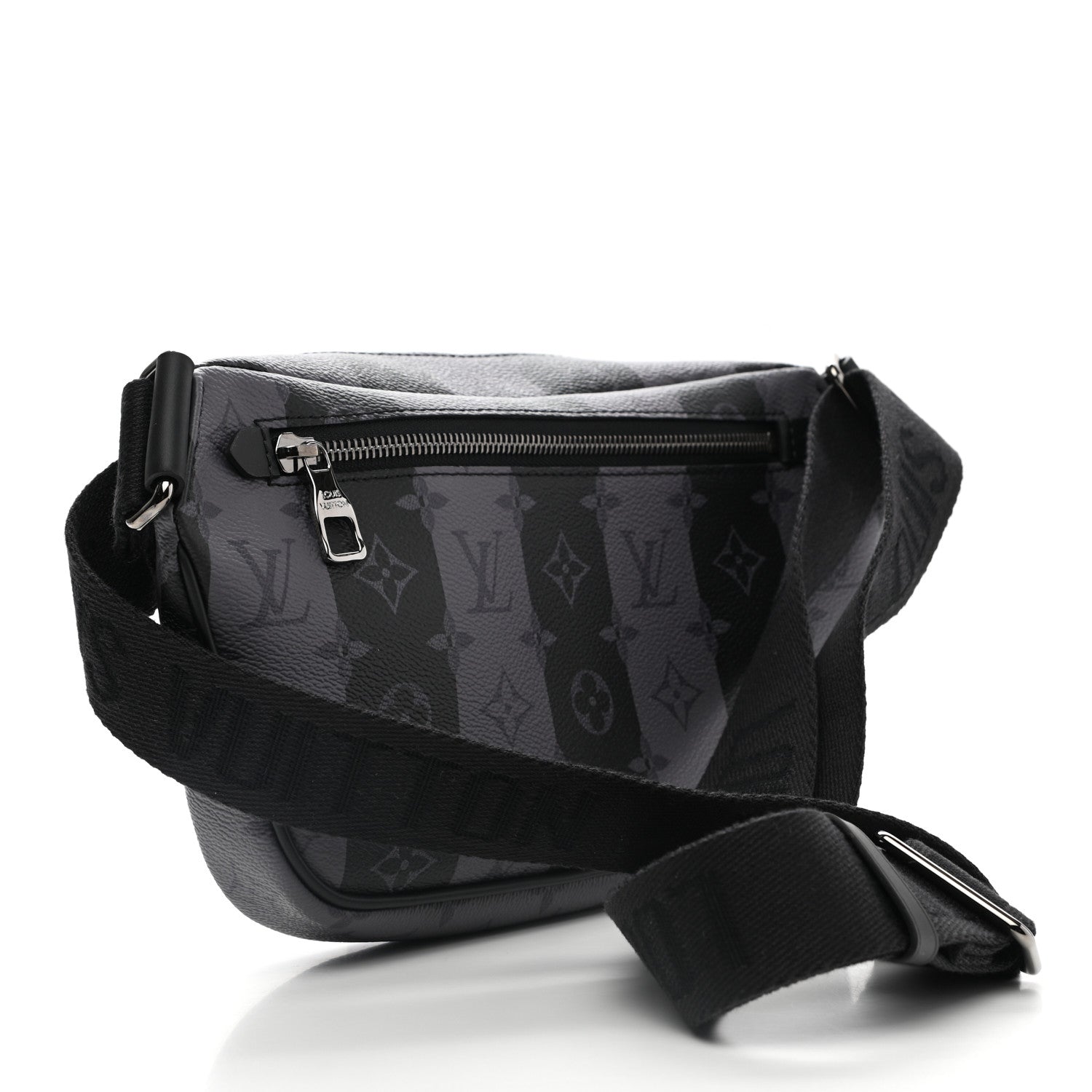 Louis Vuitton X NIGO Monogram Eclipse Stripes LV Heart Modular Sling Bag 3 of 10