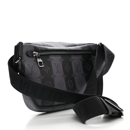 Louis Vuitton X NIGO Monogram Eclipse Stripes LV Heart Modular Sling Bag 3 of 10