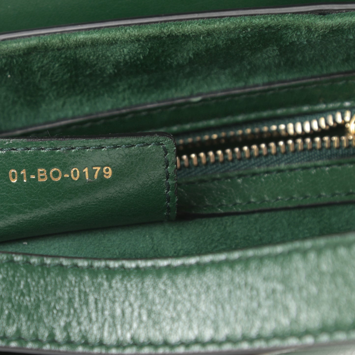 Calfskin Saddle Bag Green