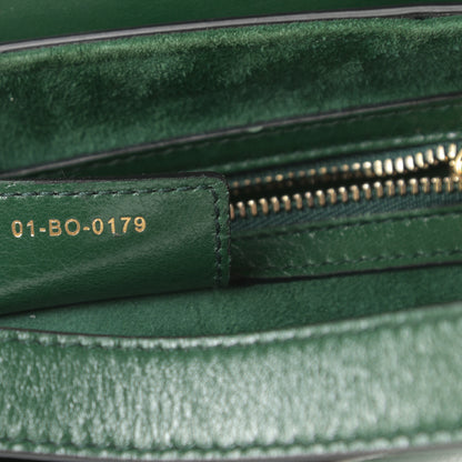 Christian Dior Calfskin Saddle Bag Green 7 of 12