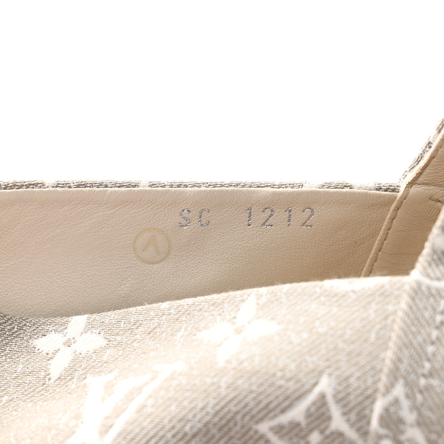 Louis Vuitton Monogram Denim Starboard Espadrille Flats 36 Grey 8 of 9