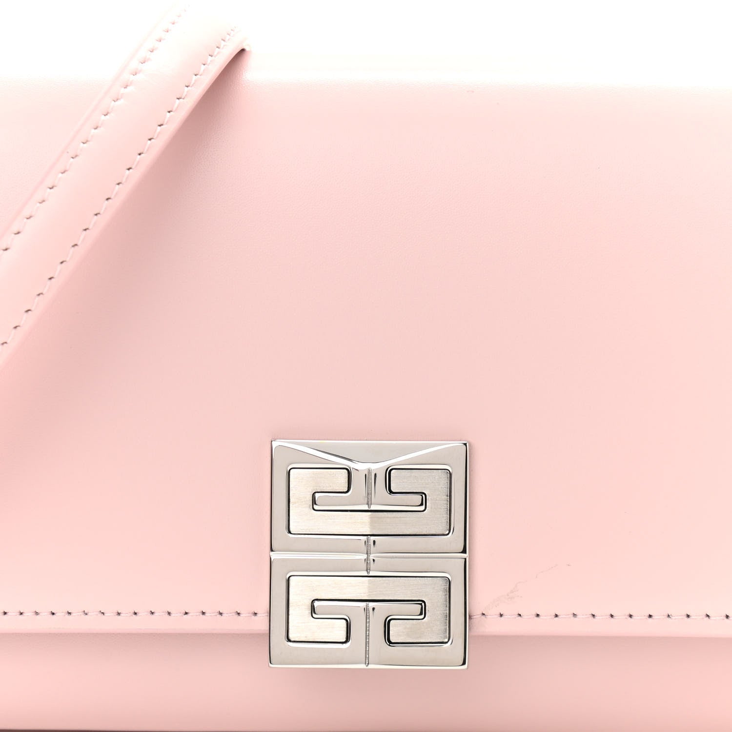 Givenchy Box Calfskin 4G Wallet on Chain Blush Pink 7 of 10
