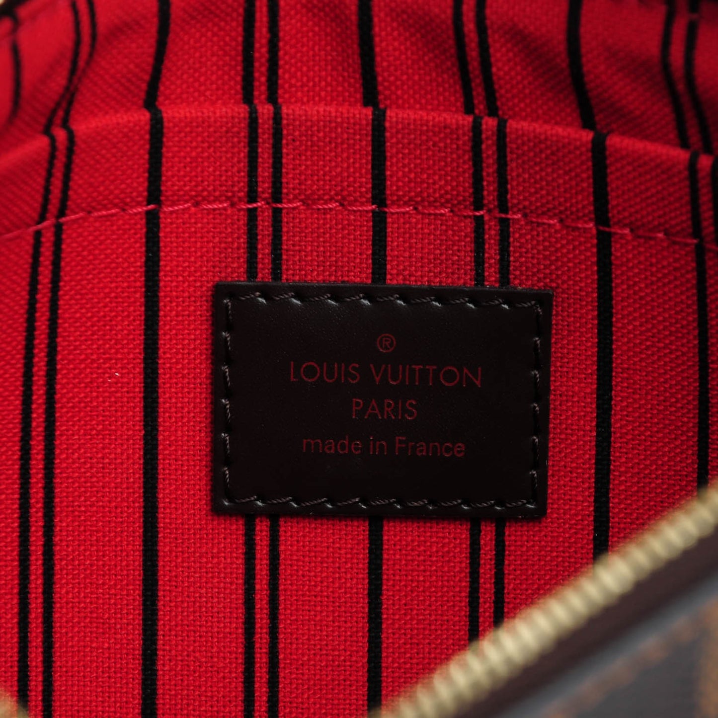 Damier Ebene Neverfull MM GM Pochette