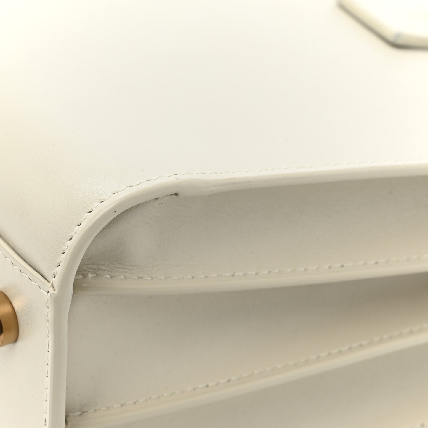 Calfskin Baby Sac De Jour Dove White