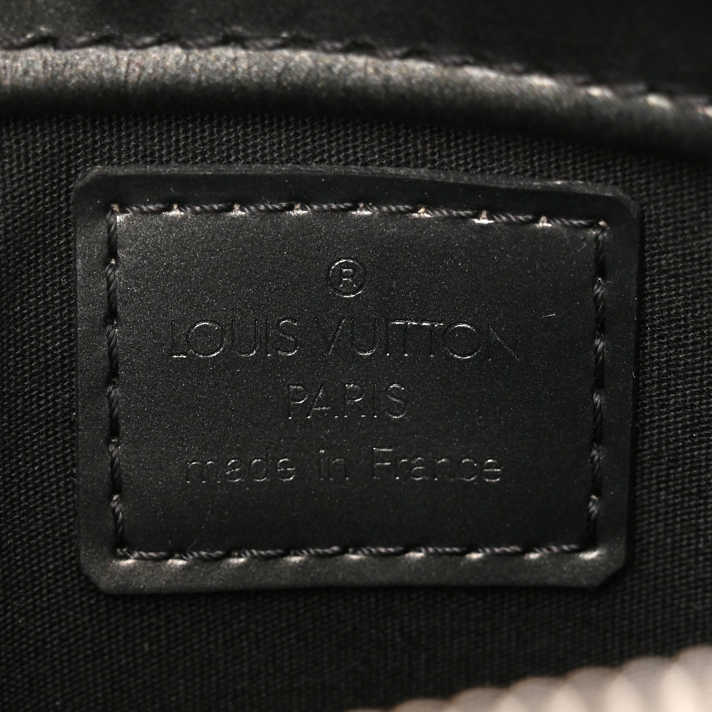Mat Monogram Fowler Black