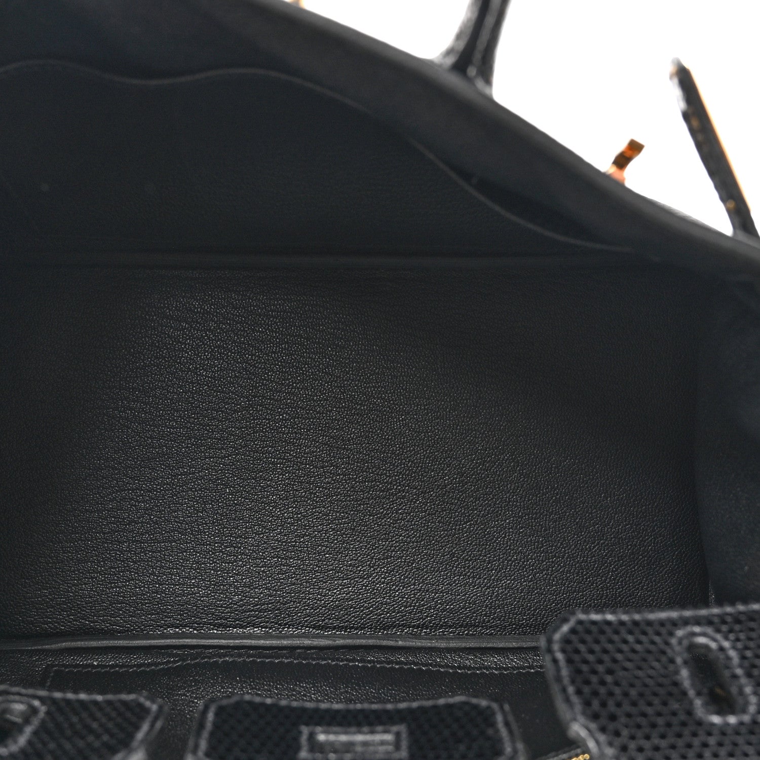 Hermes Togo Lizard Birkin Touch 25 Black 5 of 11