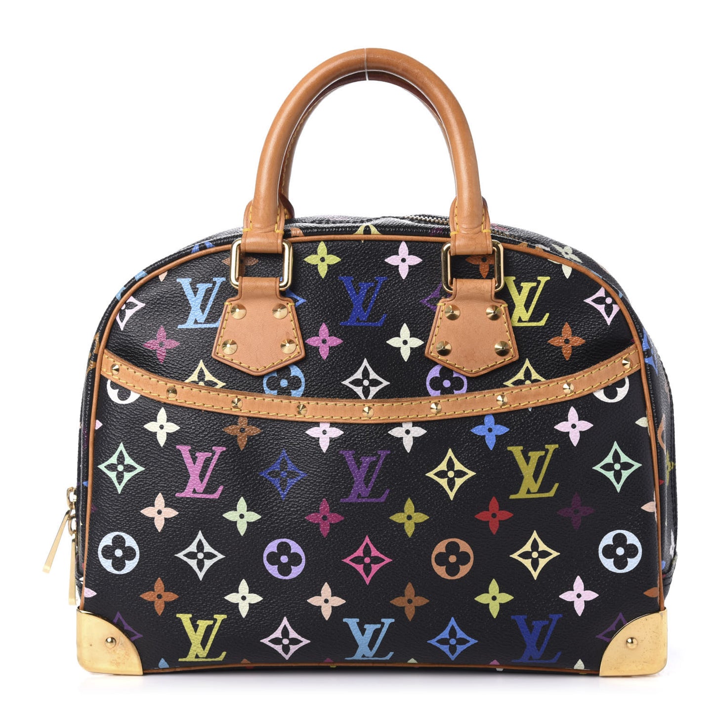 Monogram Multicolor Trouville Black
