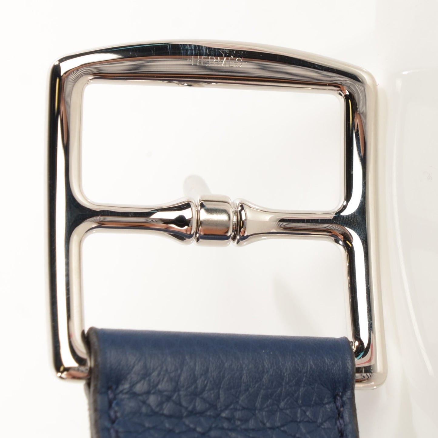 Taurillon Clemence 40mm Mens Etriviere Belt Bleu Saphir 110