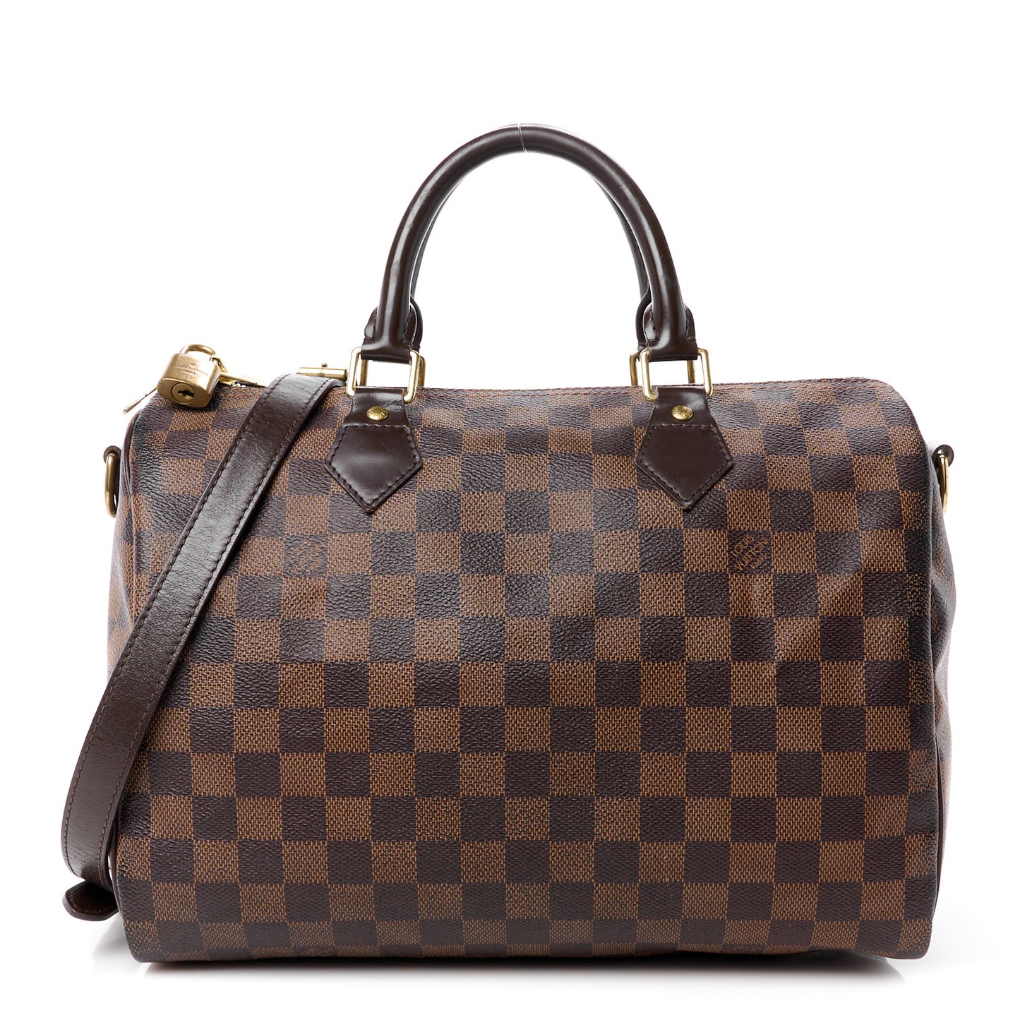 LOUIS VUITTON Damier Ebene Speedy Bandouliere 30