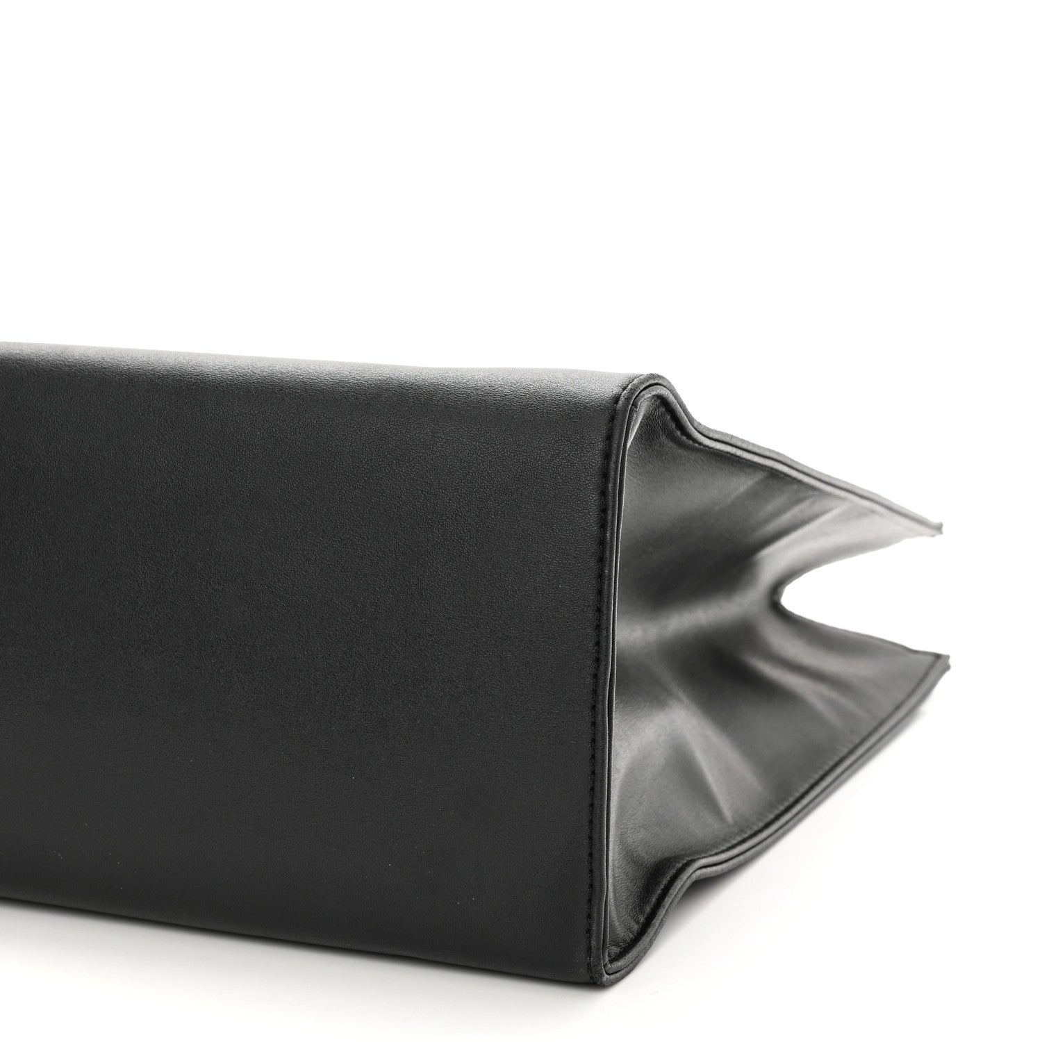 Telfar Vegan Leather Medium Shopping Bag Black 10 of 10