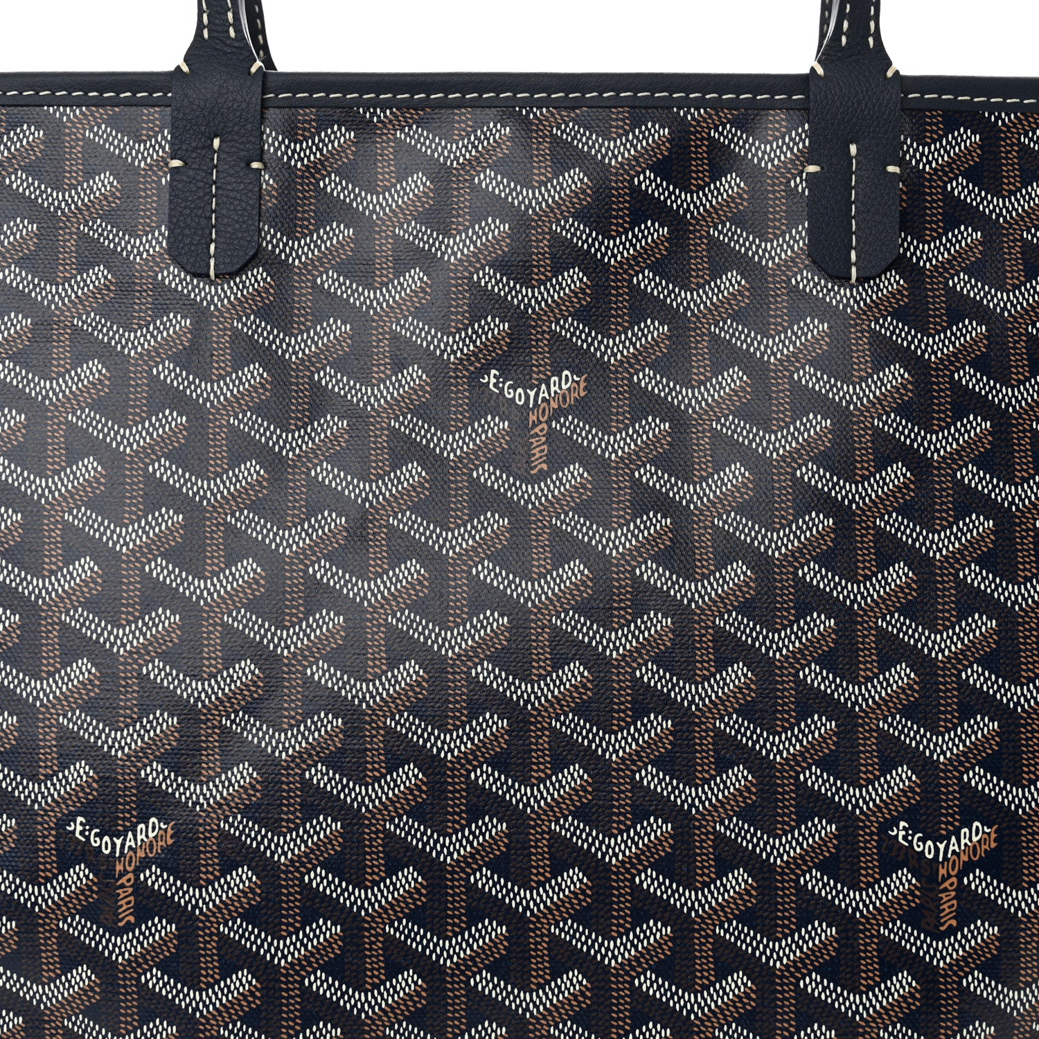 Goyard Goyardine Artois PM Navy 8 of 10