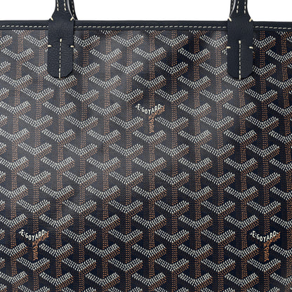 Goyard Goyardine Artois PM Navy 8 of 10