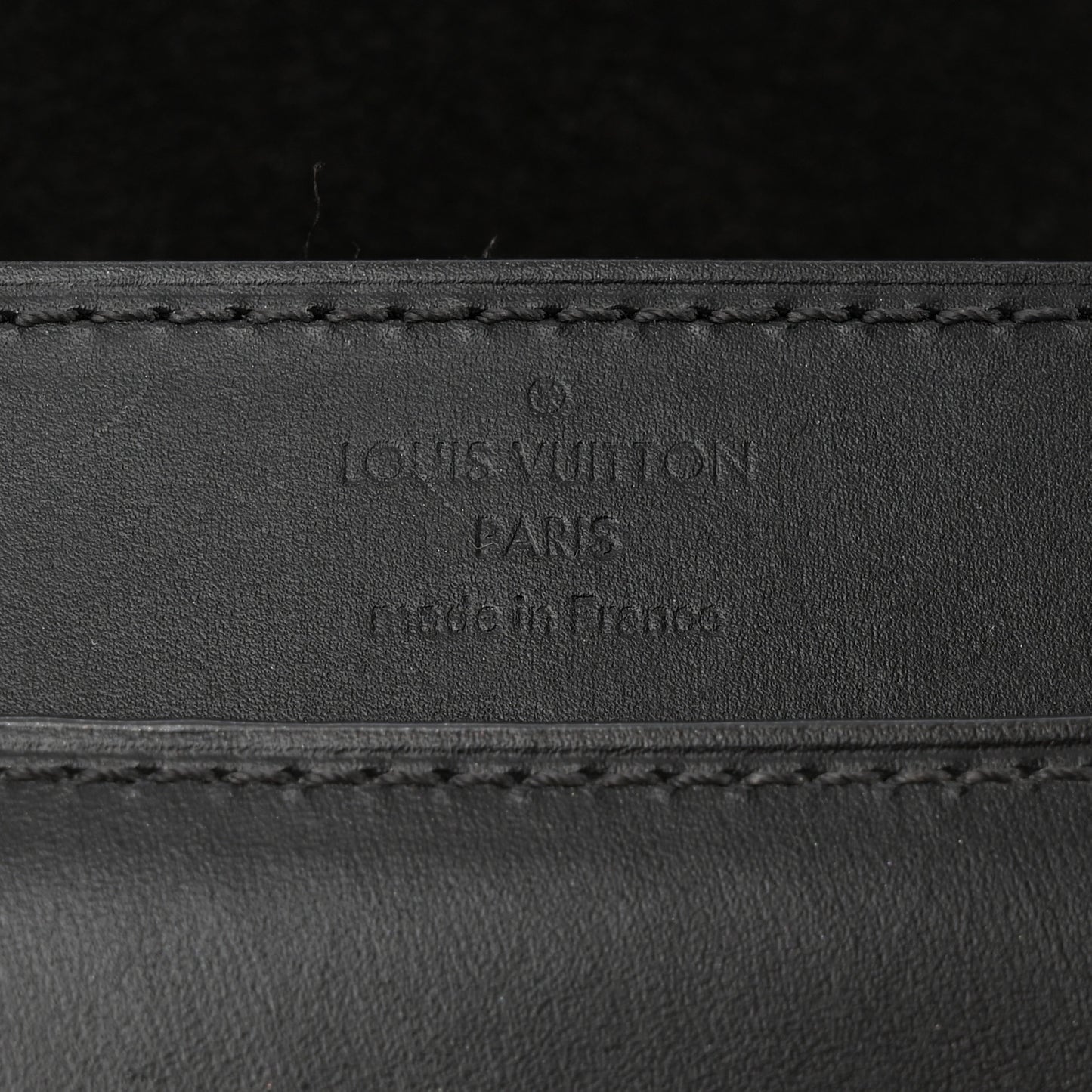Calfskin Chain Louise MM Black