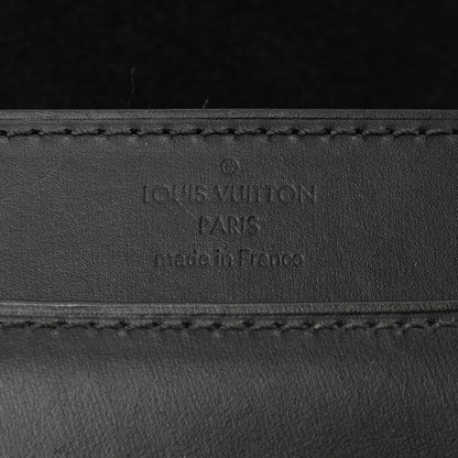 Louis Vuitton Calfskin Chain Louise MM Black 6 of 13