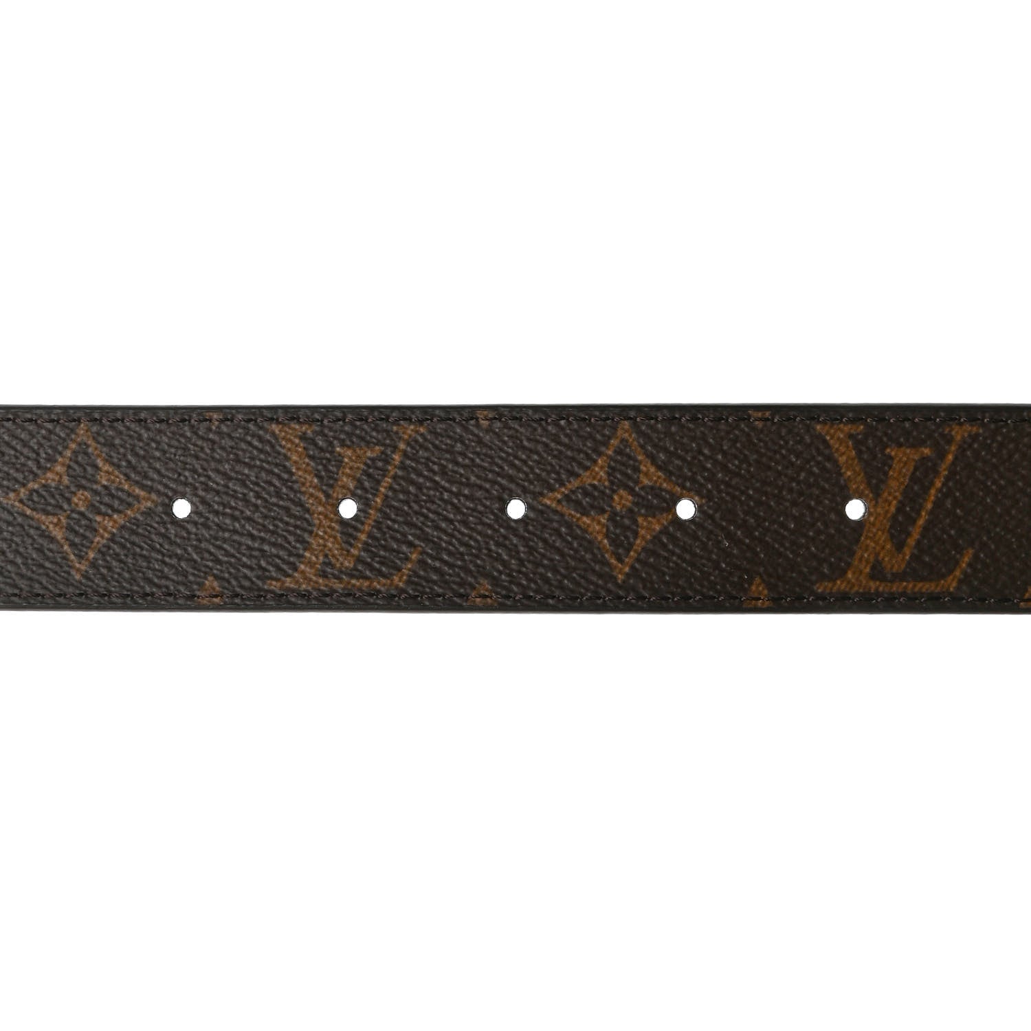 Louis Vuitton Calfskin Monogram 30mm LV Initiales Reversible Belt 95 38 Coquelicot 4 of 6