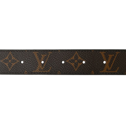 Louis Vuitton Calfskin Monogram 30mm LV Initiales Reversible Belt 95 38 Coquelicot 4 of 6