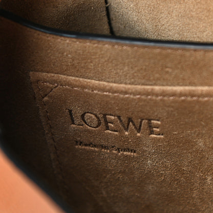 Loewe Grained Calfskin Small Gate Crossbody Bag Caramel Pecan 6 of 10