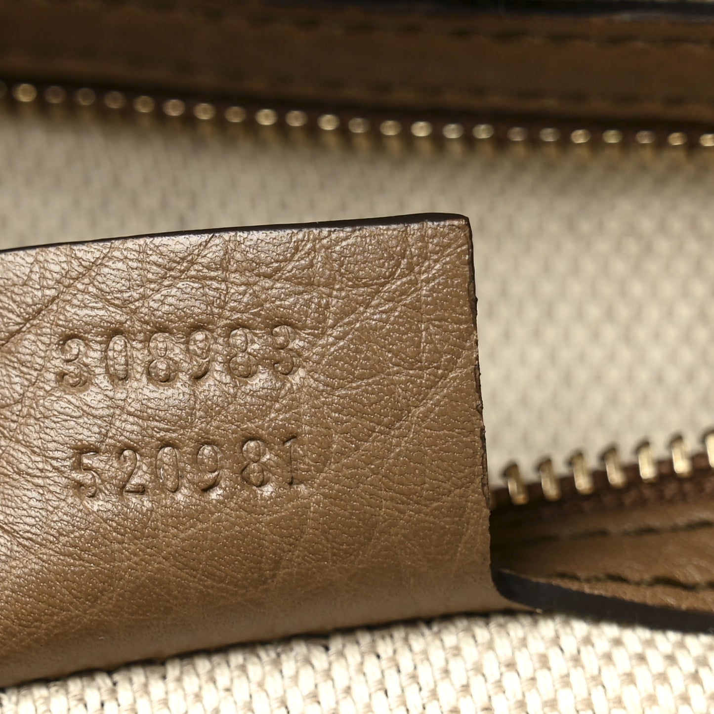 Snakeskin Small Soho Bowler Brown