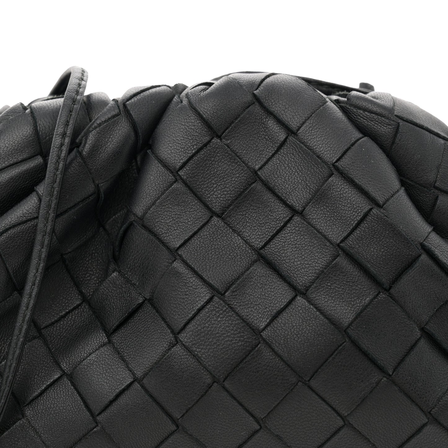 Nappa Intrecciato The Mini Pouch Black