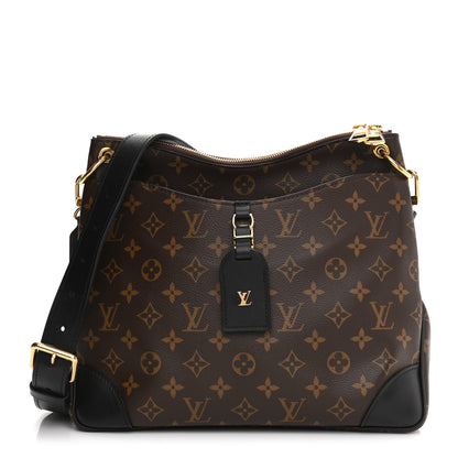 Louis Vuitton Monogram Odeon MM Black 1 of 11