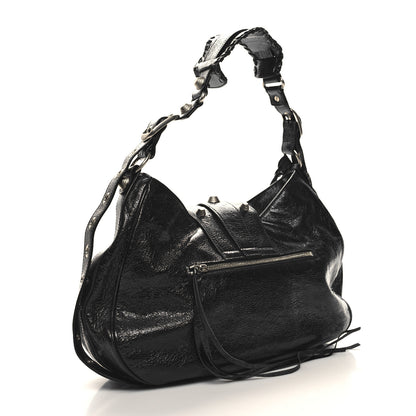 Balenciaga Agneau Arena Medium Le Cagole Shoulder Bag Black 5 of 13