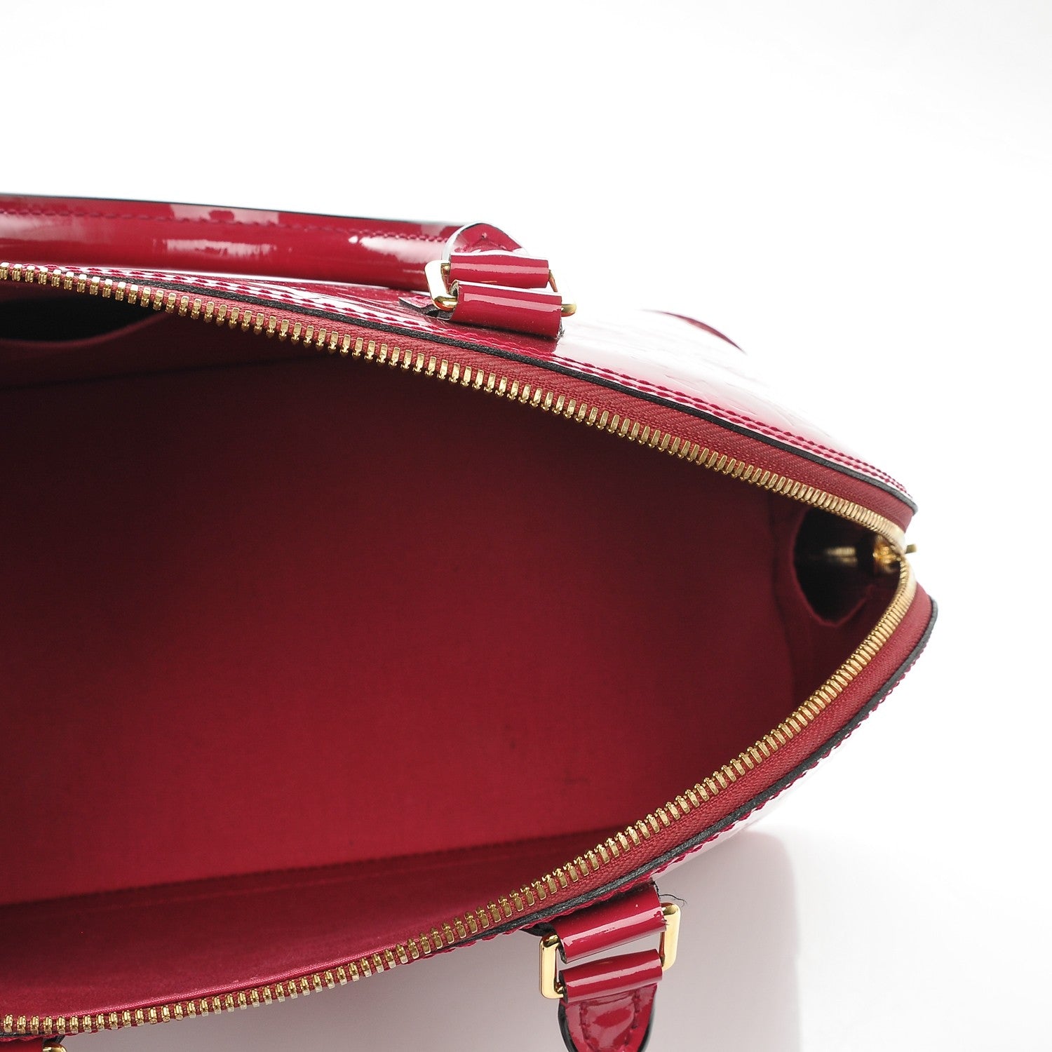 Louis Vuitton Vernis Alma MM Rose Indien 5 of 7