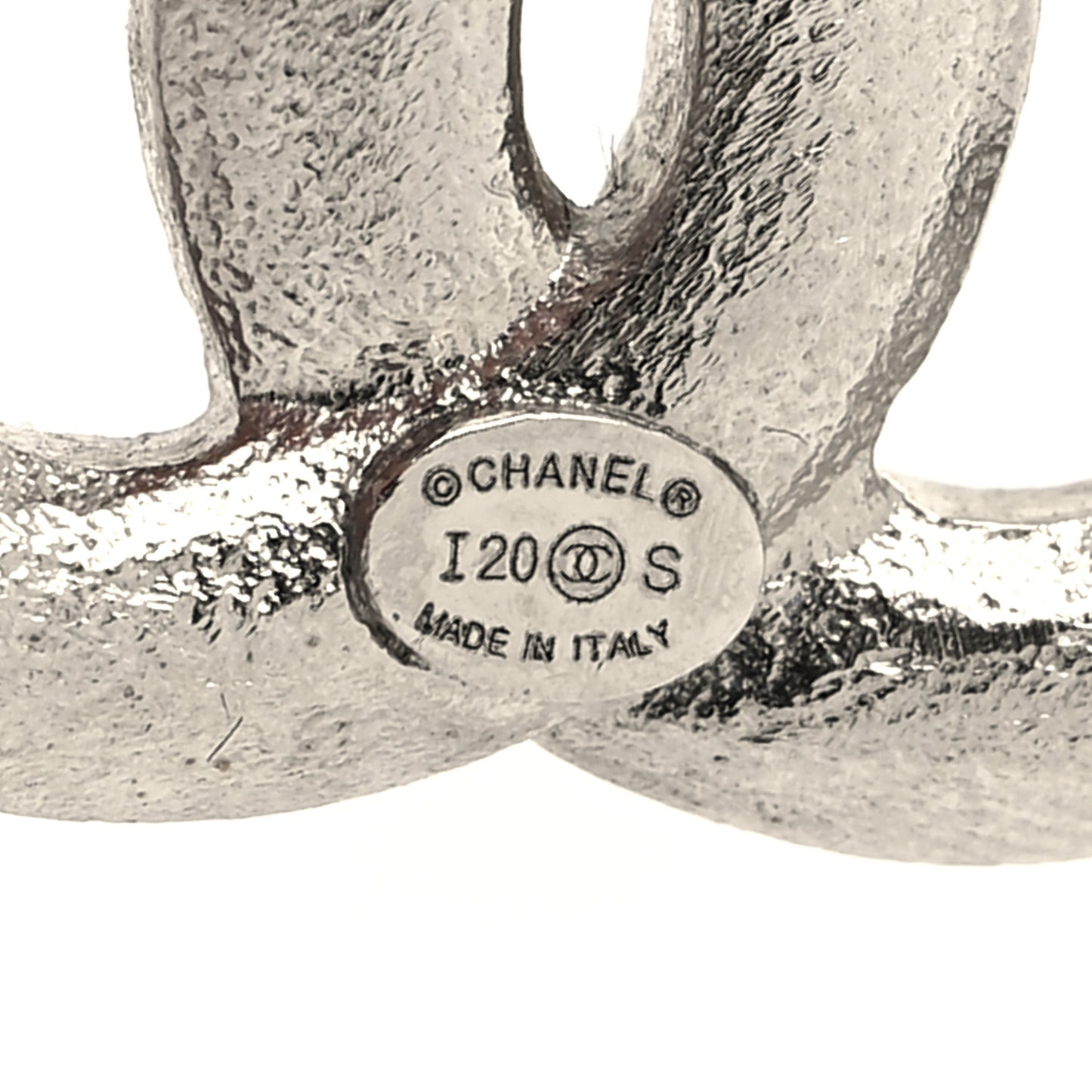 Crystal Palais Garnier CC Drop Earrings Silver