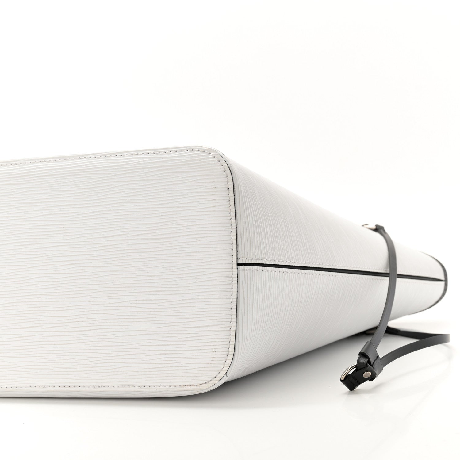 Louis Vuitton Epi Neverfull MM White Scarlet Black 9 of 9